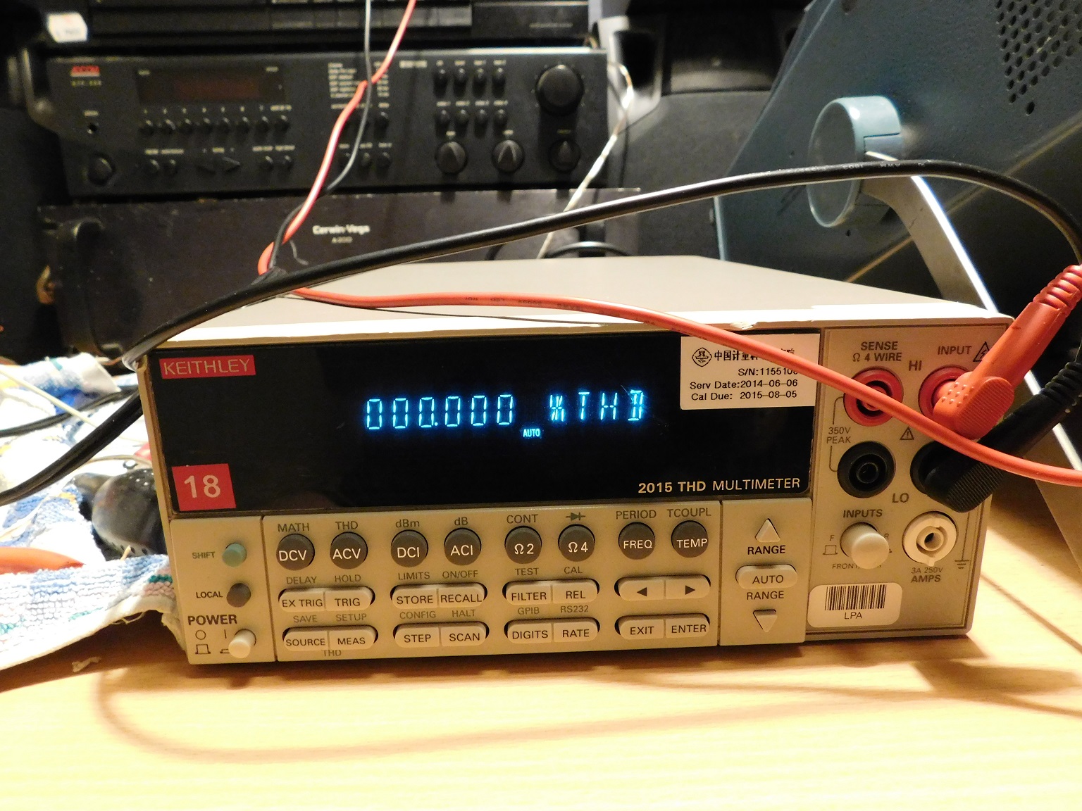 Keithley 2015 THD mäter Kenwood DP-47.jpg